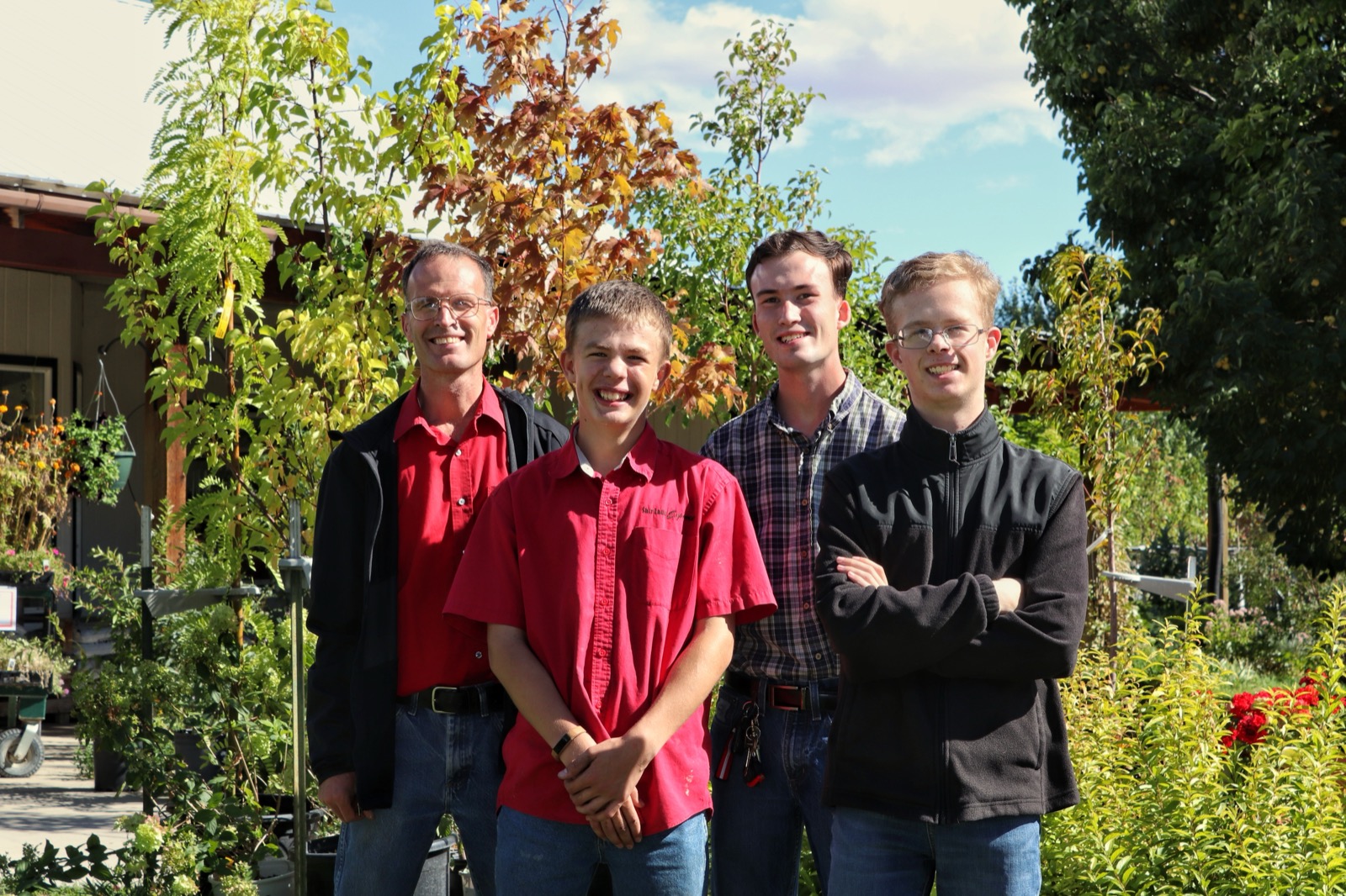 The team at Split Mountain Garden Center